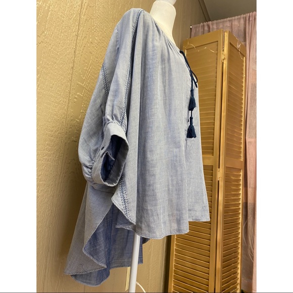 Lane Bryant high-low strip top 14/16 - Picture 8 of 8